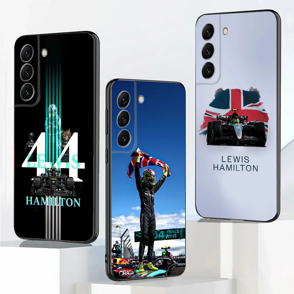 L-Lewis H-HamiltonS-S F1 44 Phone Case For Samsung Galaxy A20,A21s,A22,A31,A32,A52,A53,A72,73,A80,A91 Soft Black Cover