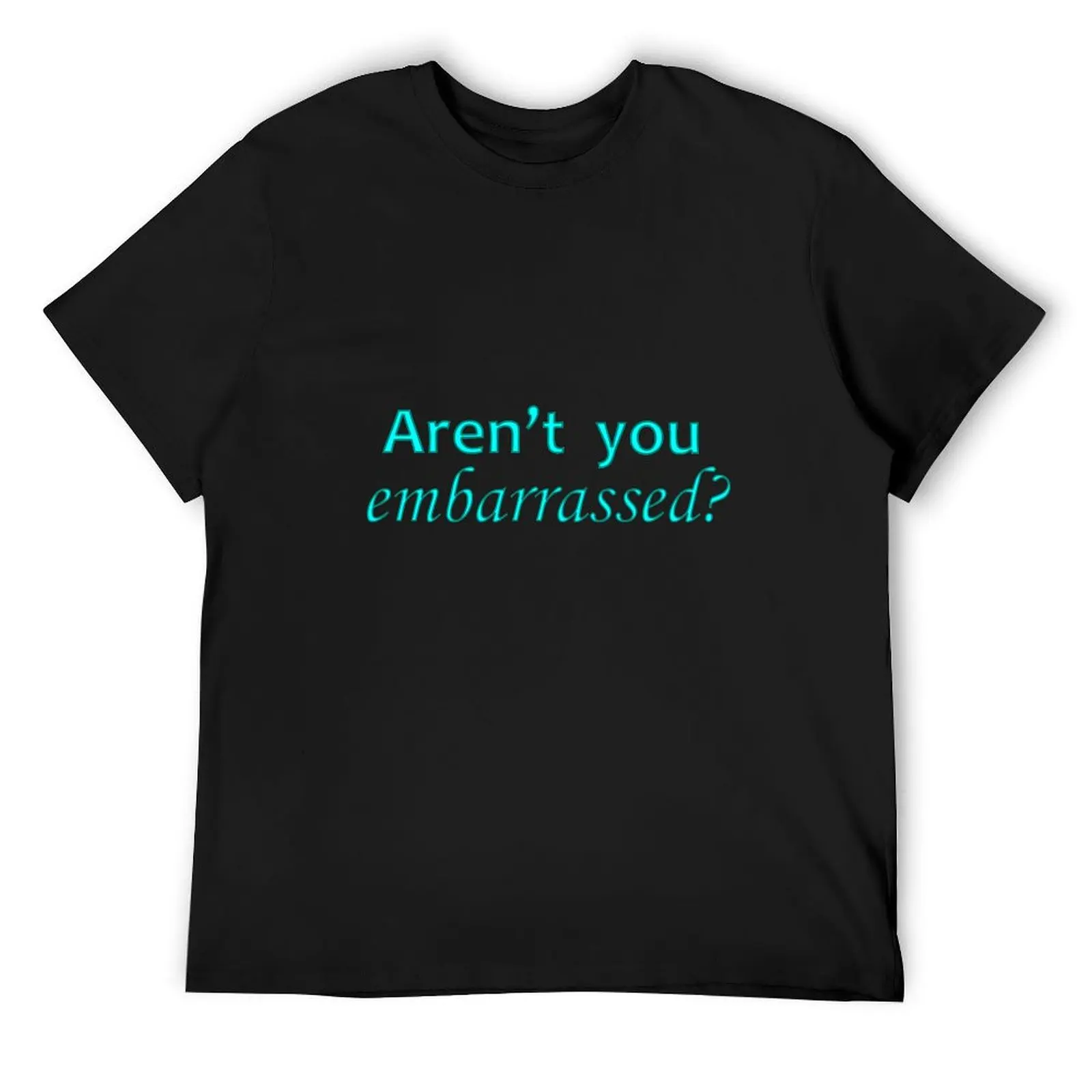 

aren't you embarrassed T-Shirt heavyweights shirts graphic tee oversized graphic tee mens t shirts casual stylish