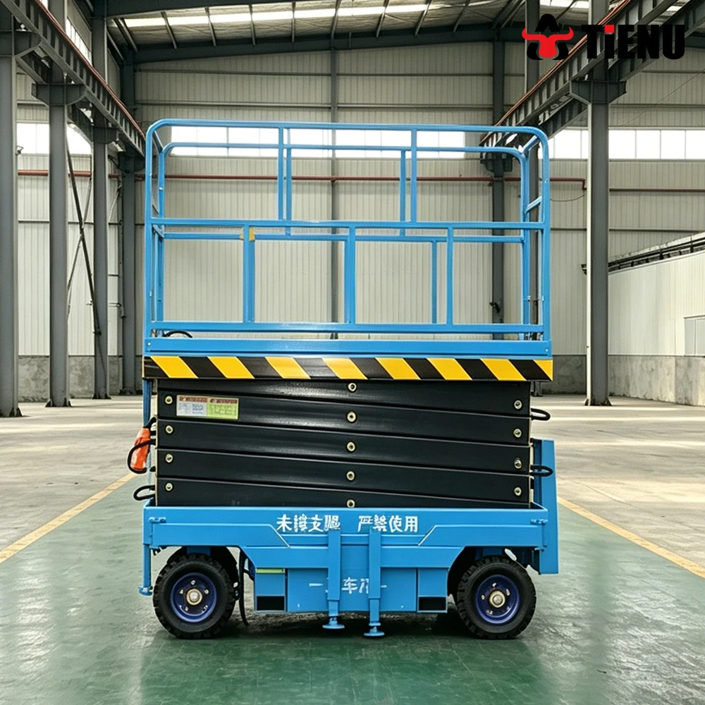 Electric Aerial Work Platforms Tracked Self Propelled Aerial Work Platforms, and Self Propelled Tracked Scissor Lifts.