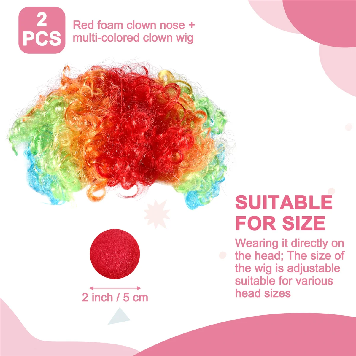 【Stok Terbatas!】Rambut berwarna