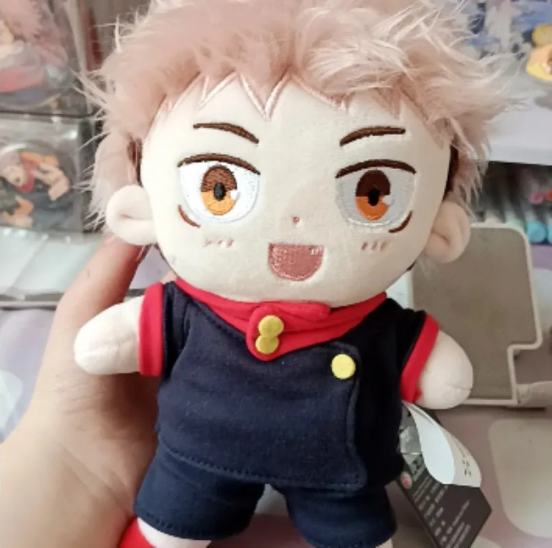 

20cm Jujutsu Kaisen Sukuna Plush Toy Anime Yuji Itadori Satoru Gojo Ryomen Megumi Fushiguro Stuffed Body Outfit Peluche Toy Gift