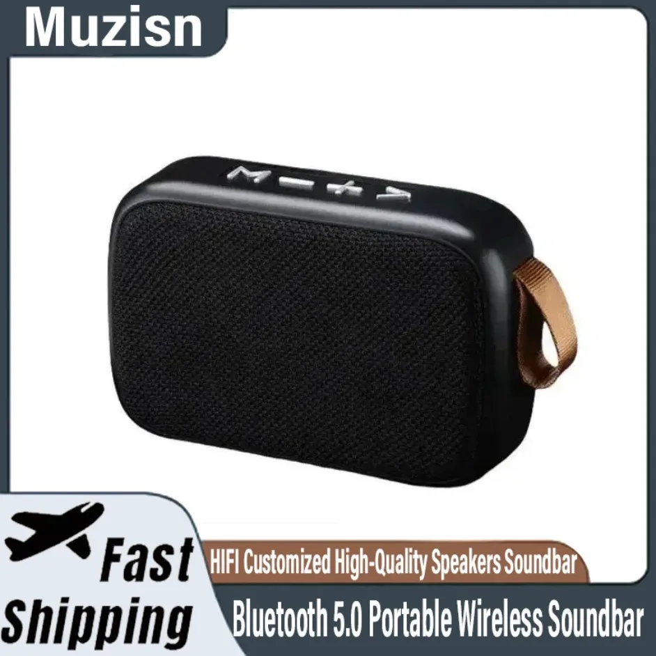 High-Quality Speakers Soundbar Portable Bluetooth 5.0 Wireless Soundbar 500mAh Battery Outdoor Indoor Sport HIFI Customized