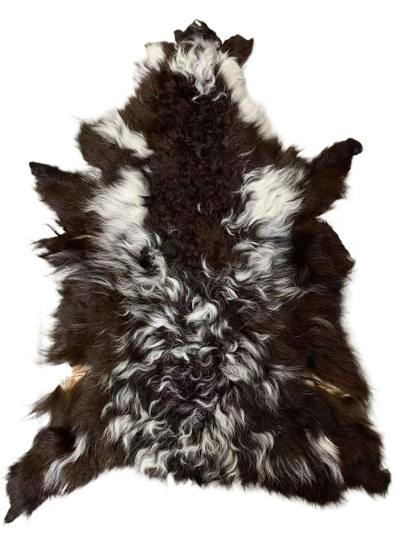 

Unique Natural Leather, multi-color lamb skin, Vintage Home Décor Sofa Stool Cushions