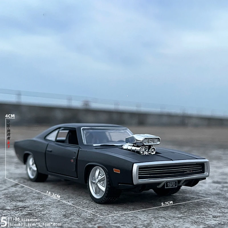 1:32 Dodge Charger R/T 1970 Legierung Muscle Car Modell Sound und Licht Zurückziehen Kinderspielzeug Sammlerstücke Geburtstagsgeschenk Preis: