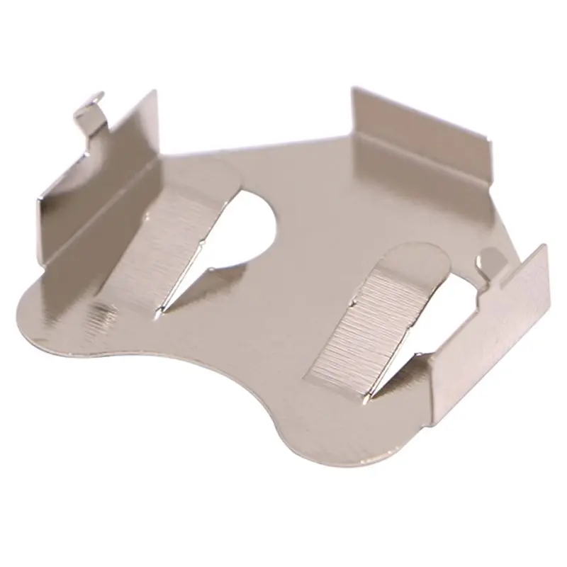

AB06 Metal Stamping CR2025 CR2032 Battery Retainer Clip THM Holder 20Mm Cell Replacement 3003 Product Feature