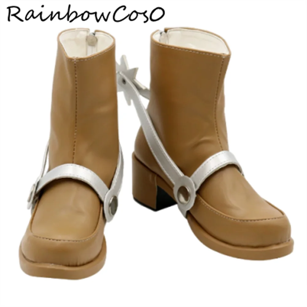 ジュリアス・シーザー・ツペリ・ジャイロ・ツペリ ジョジョの奇妙な冒険 コスプレ靴 ブーツ ゲーム アニメ パーティー ハロウィン RainbowCos0 W4960