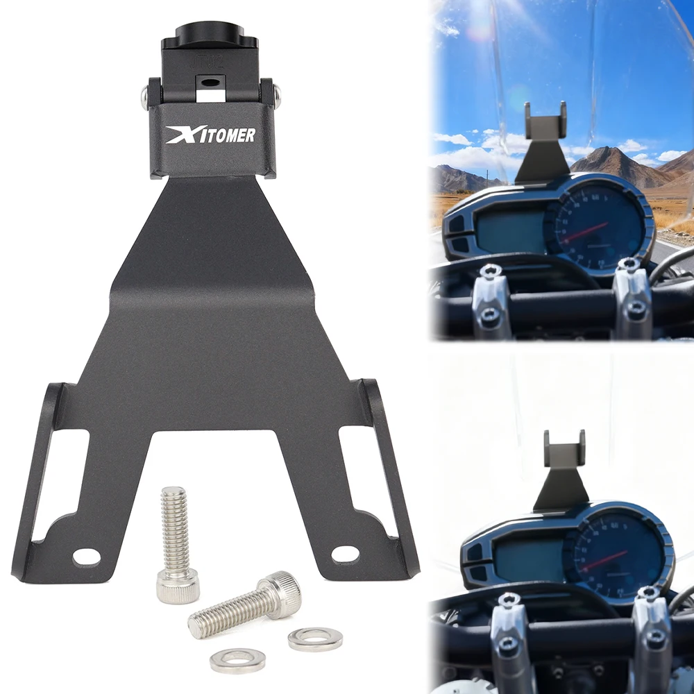 

Motorcycle Fit For Triumph Tiger 800 XC / XR 2010-2016 2017 GPS Navigation Plate Bracket Windshield Mount Phone Stand Holder