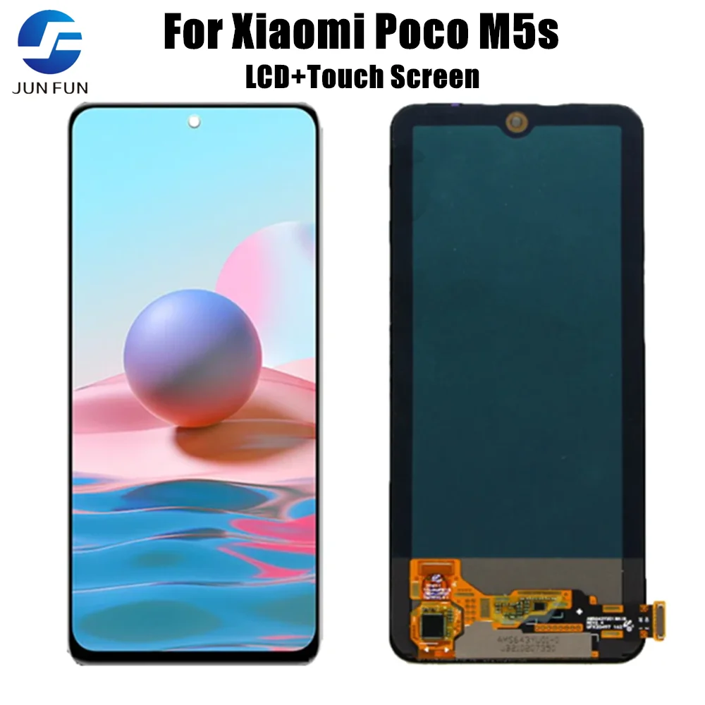 

6.43'' AMOLED LCD For Xiaomi Poco M5s lcd touch panel screen digitizer Assembly replacement For POCOM5s 2207117BPG lcd