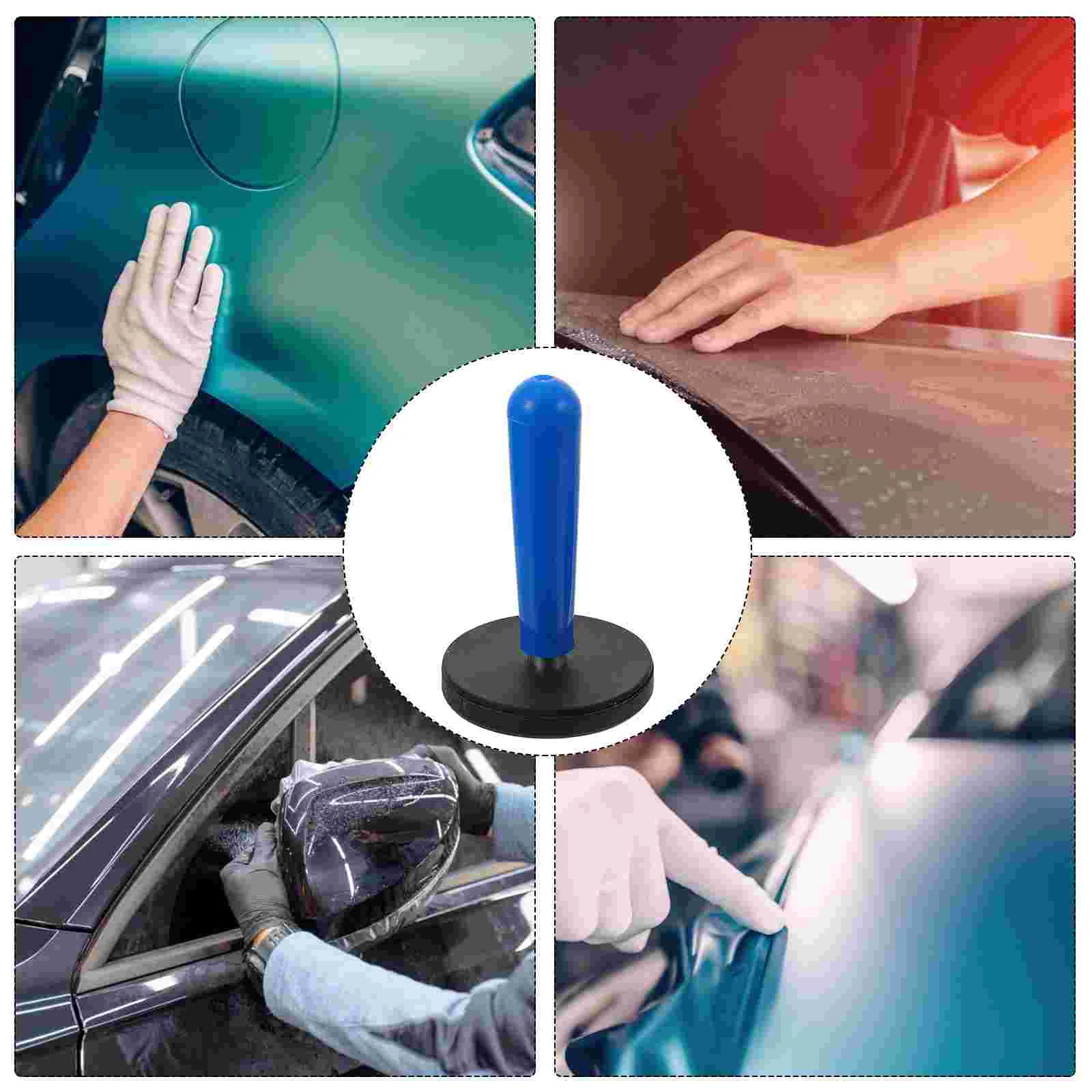 8 Pcs Magnet Film Tool Vinyl Magnetic Grippers Car Install Wrapping Holder Fixture Blue