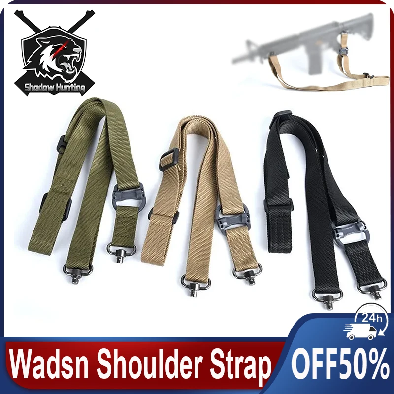 WADSN MS4 Nylon Two Adjustable Points Adjustable Shoulder Srap Sling Suitable For Hunting Scout Airsoft Harness Accessories