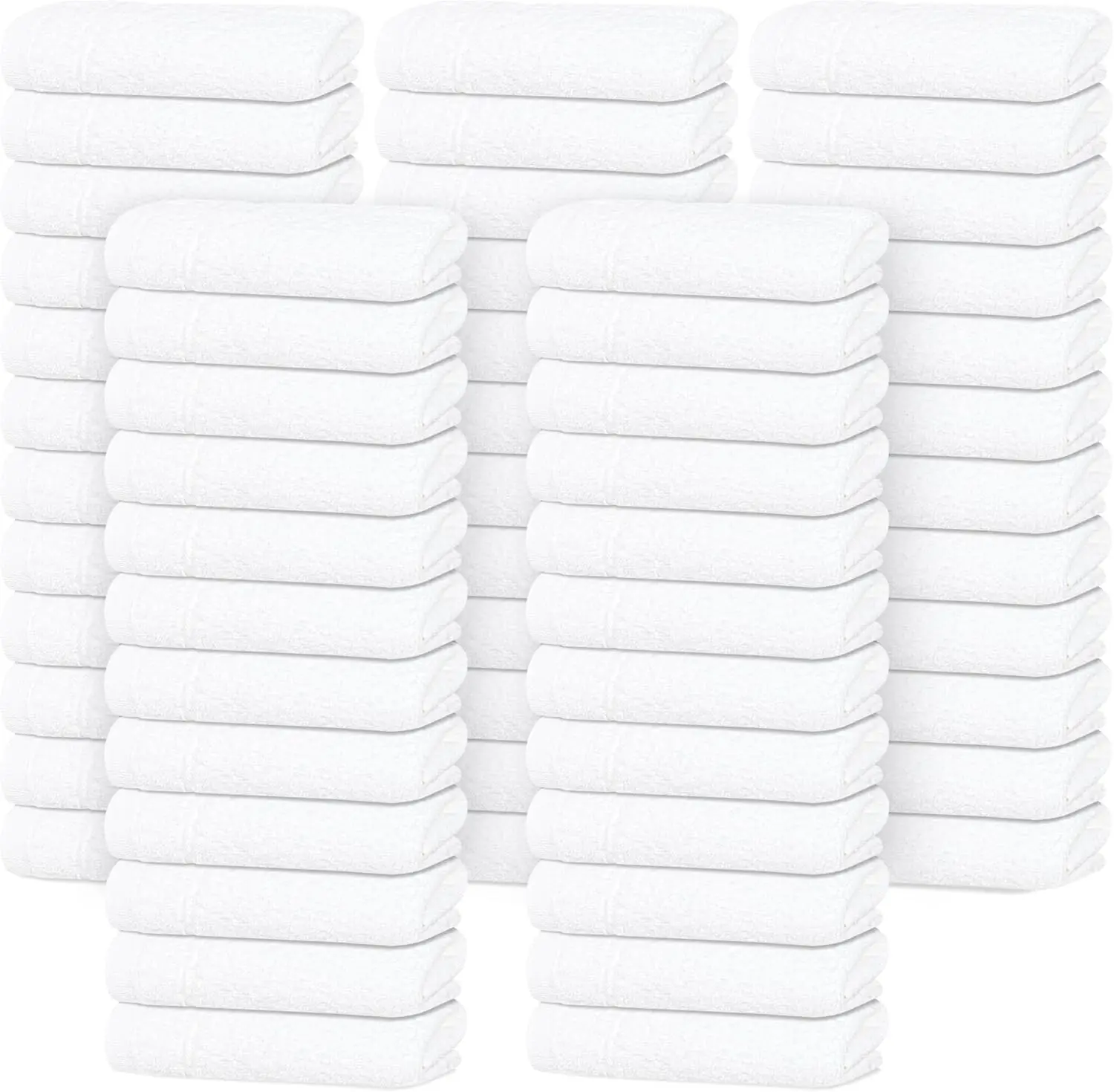 

Набор из 60 супермягких полотенец, 30x30 см, быстросохнущие и впитывающие, для ванной, спортзала, спа-салона