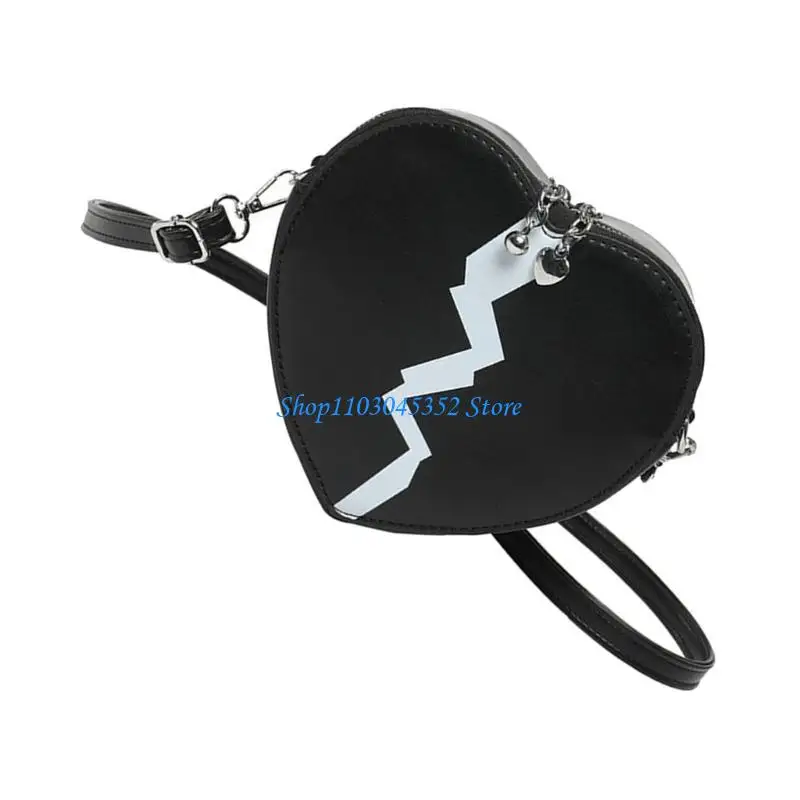 

A3PE Women Everyday Bag Shoulder Bag Handbag Heart Shaped Crossbody Bag Phone Bag