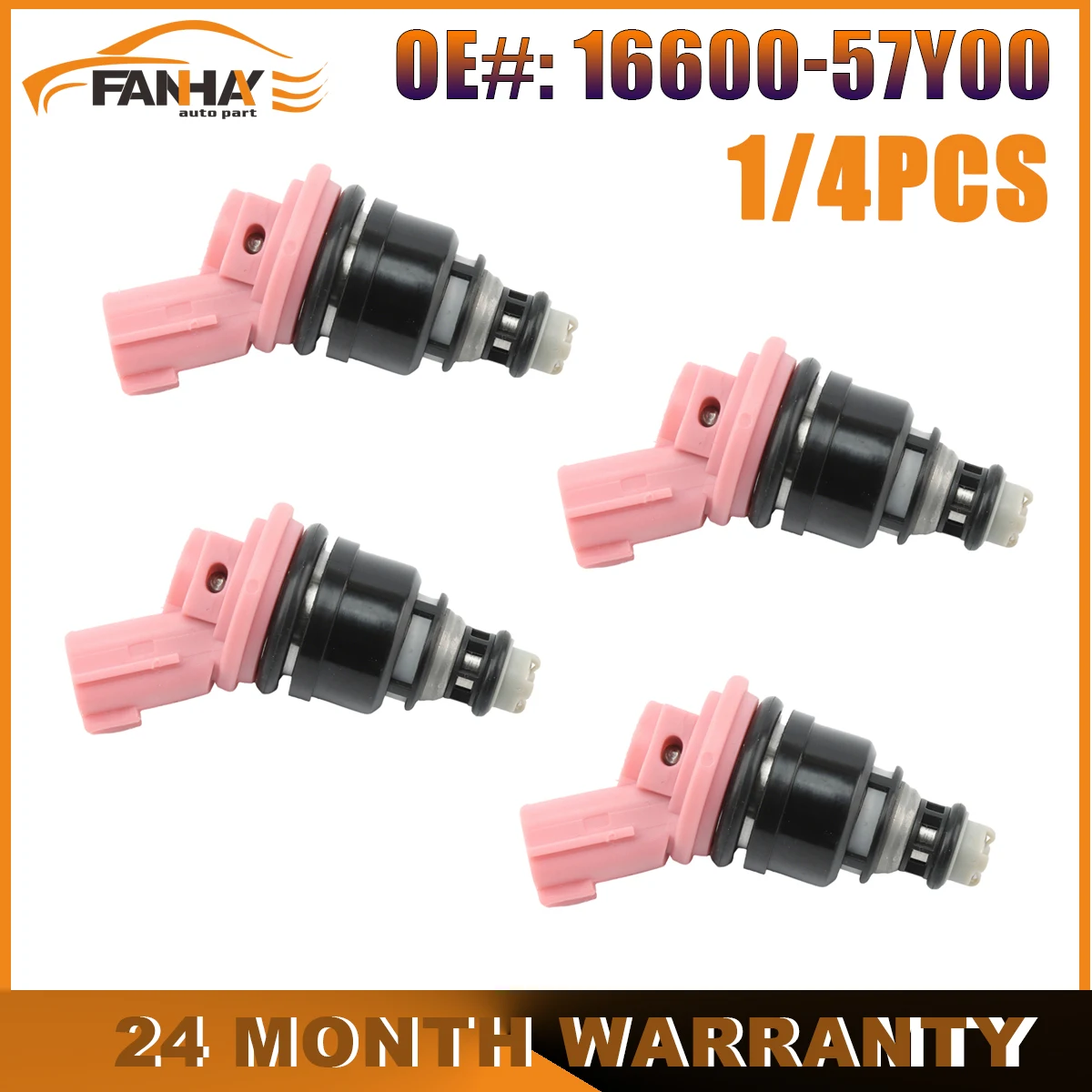 

Fuel Injectors For Nissan 200SX 1995-19998 NX 1991-1993 Sentra 1991-1999 16600-57Y00 1660057Y00 1660057Y01 1660010Y01 1660015V02