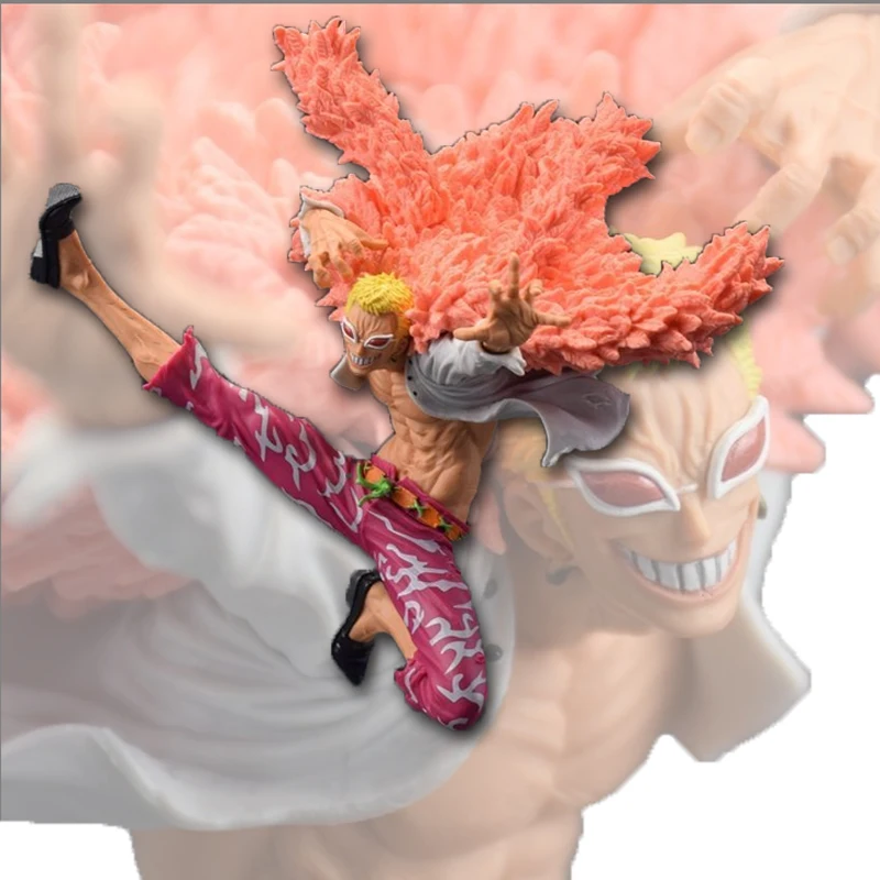 

24 см аниме One Piece Donquixote Doflamingo Top War Oka Shichibukai модель игрушки подарок коллекция экшн-Фигурки ПВХ японские куклы