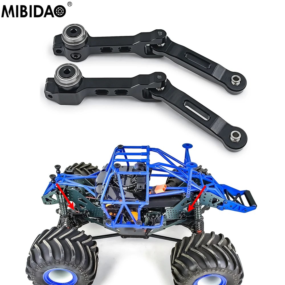 

MIBIDAO Metal Anti Roll Bar Kit For 1/8 LMT 4S 4WD RC Crawler Car Upgrade Parts