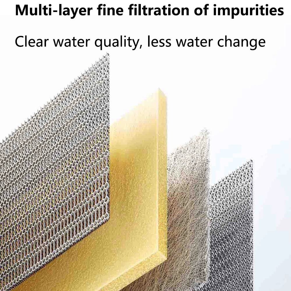Filtro de tanque de peces de escritorio inteligente Xiaomi Mijia Original filtración multicapa Reduce sustancias nocivas filtro para pecera MYG200