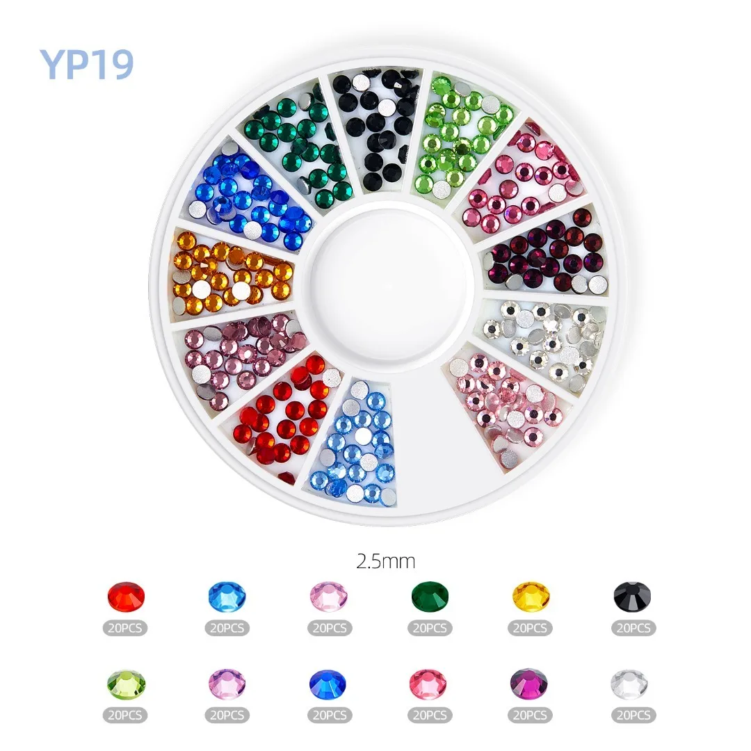 DIY Crystal Tooth Gem Kit with Rotating Disk Sparkling Jewel Teeth Decoration Set - Starter Pack for Crystal Jewelry Making