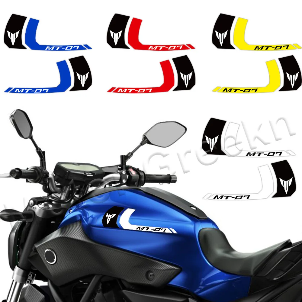 

For Mt07 MT-07 mt07 Motorcycle Fuel Tank Sticker Stripe Decal Logo Kit Acessories Waterproof