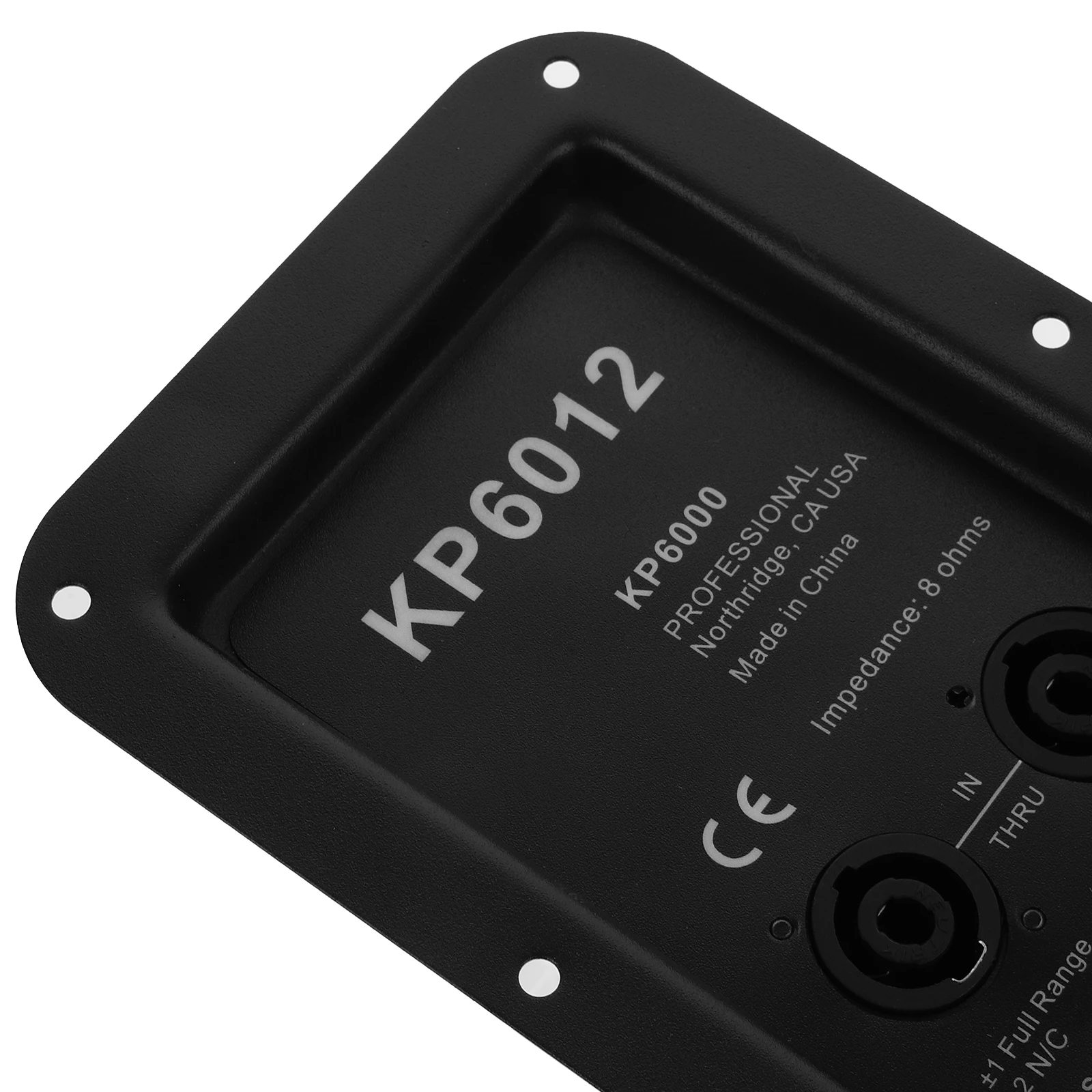 

Metal Speaker Junction Box Sturdy Iron Light Weight Easy Install Compatible Stage Equipment Accessories Parts for Audio
