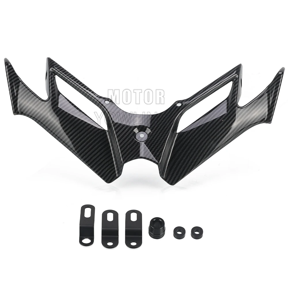 For CFMOTO CF MOTO 450SR 450 SR 450SS 450 SS 2022 2023 2024 Motorcycle Front Fairing Aerodynamic Winglet Cover Fixed Wind Wing