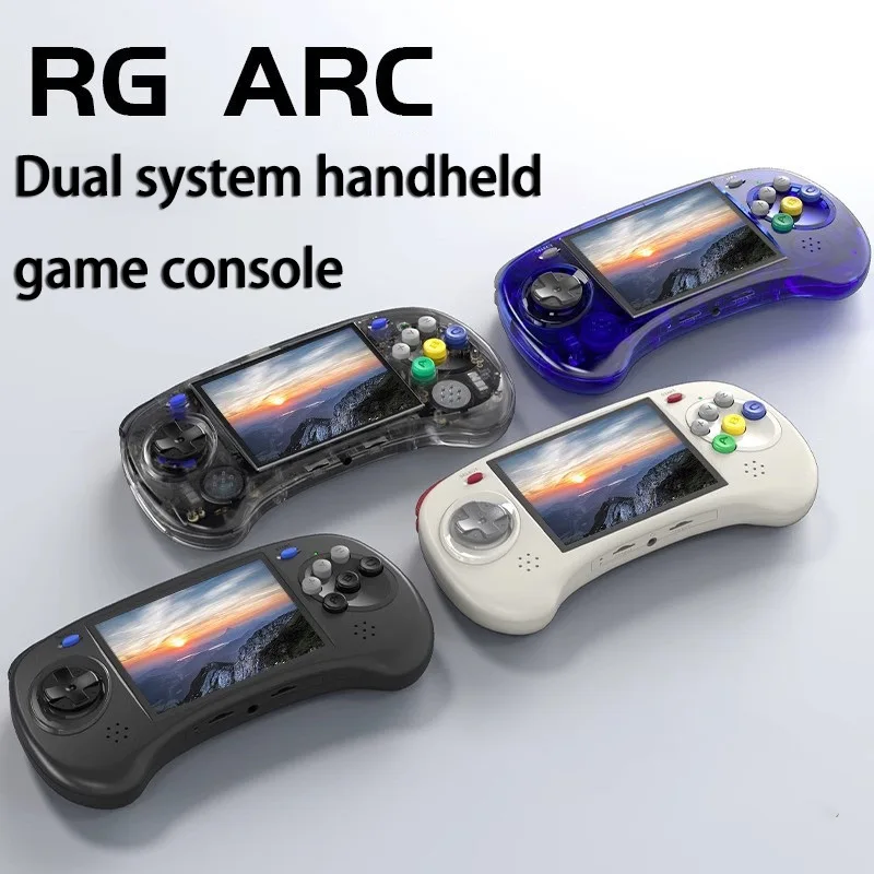 Android Open Source Game Console Retro Handheld Game Console Wireless Bluetooth Dual System 4-Inch Ips Full Viewing Angle