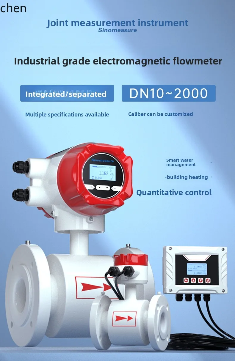 Hxl electromagnetic flow meter - smart, high-precision sensor for liquid and wastewater pipeline monitoring