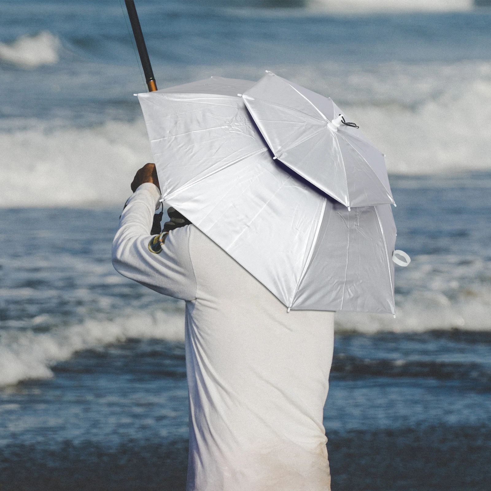 

Fishing Accessory Sunscreen Umbrella Sunshade Headgear Parasols Oxford Textile Child