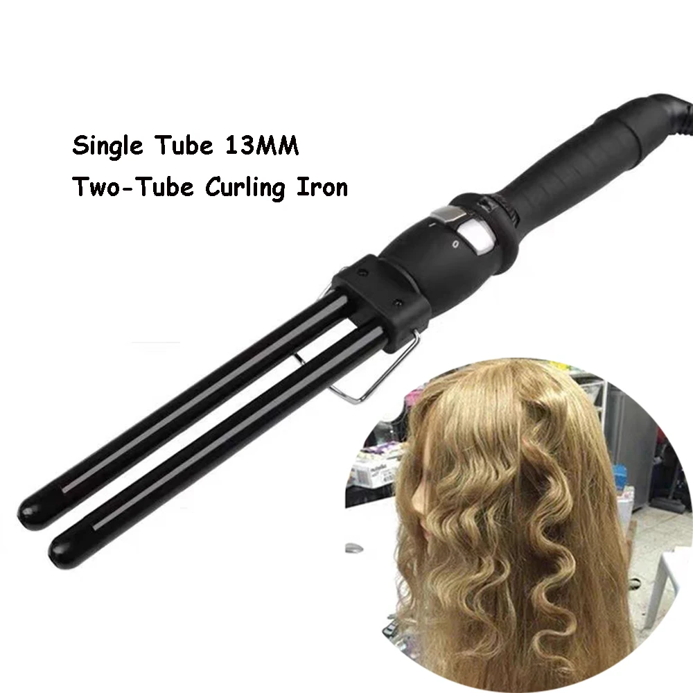 

Hair Curling Iron Waver Pear Flower Cone Electric Hair Curler Wand Salon Hot Perm Styling Tool 13MM Small Crimping Hair iron