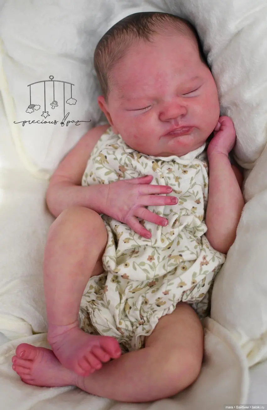 18Inch Quinlyn Reborn Doll Kit, Rare Sold Out Edition Unfinished Unpainted Blank DIY Doll Parts Collectible Art Doll