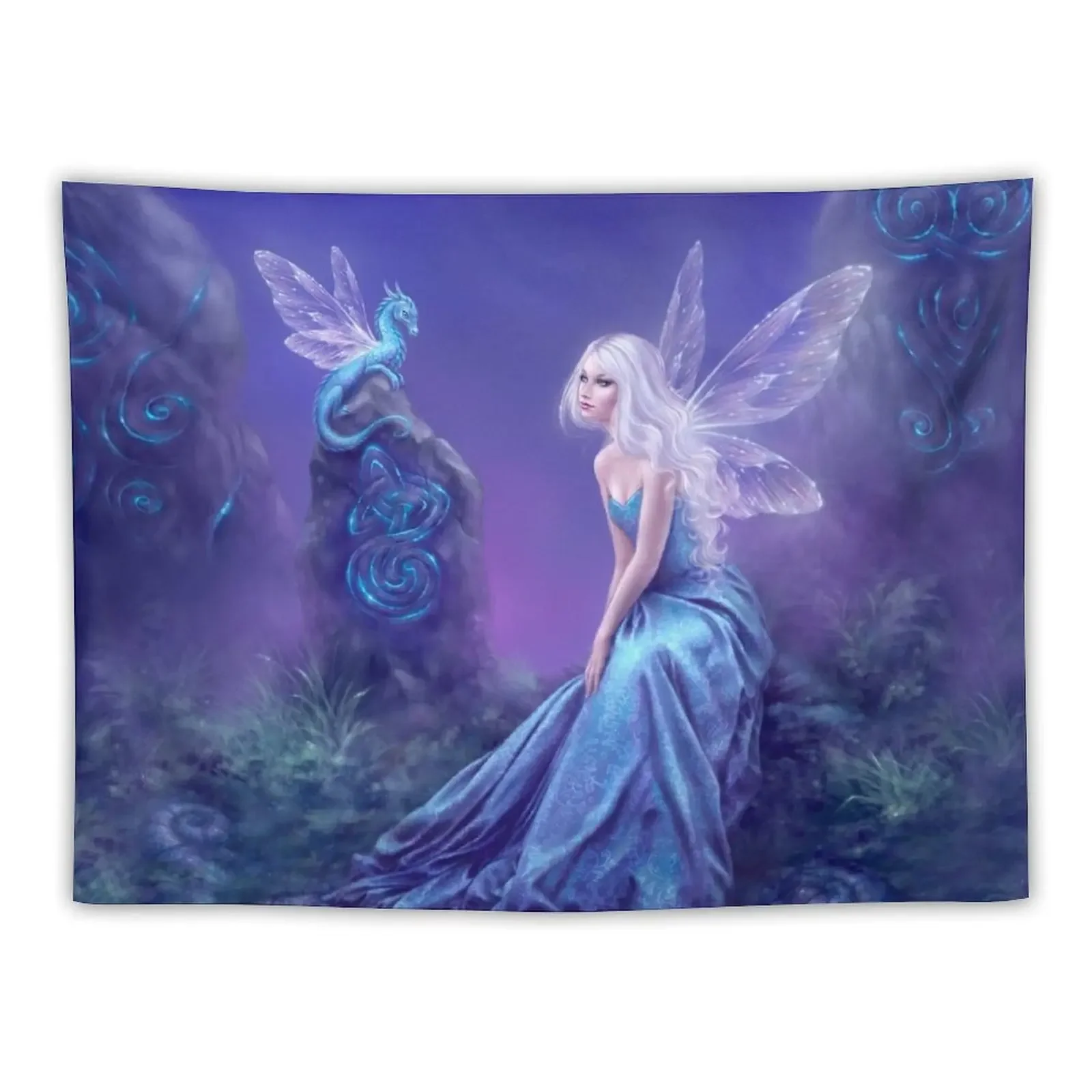 Luminescent Fairy & Dragon Art Tapestry Wall Deco Room Decoration Korean Style Tapestry