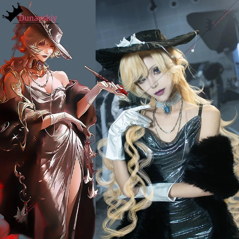 Game Path to Nowhere MBCC-S-145 Cosplay Costume The Bleeding Tone Behind Disguise Women costume Sparkly Sliver Sequin Sexy Derss