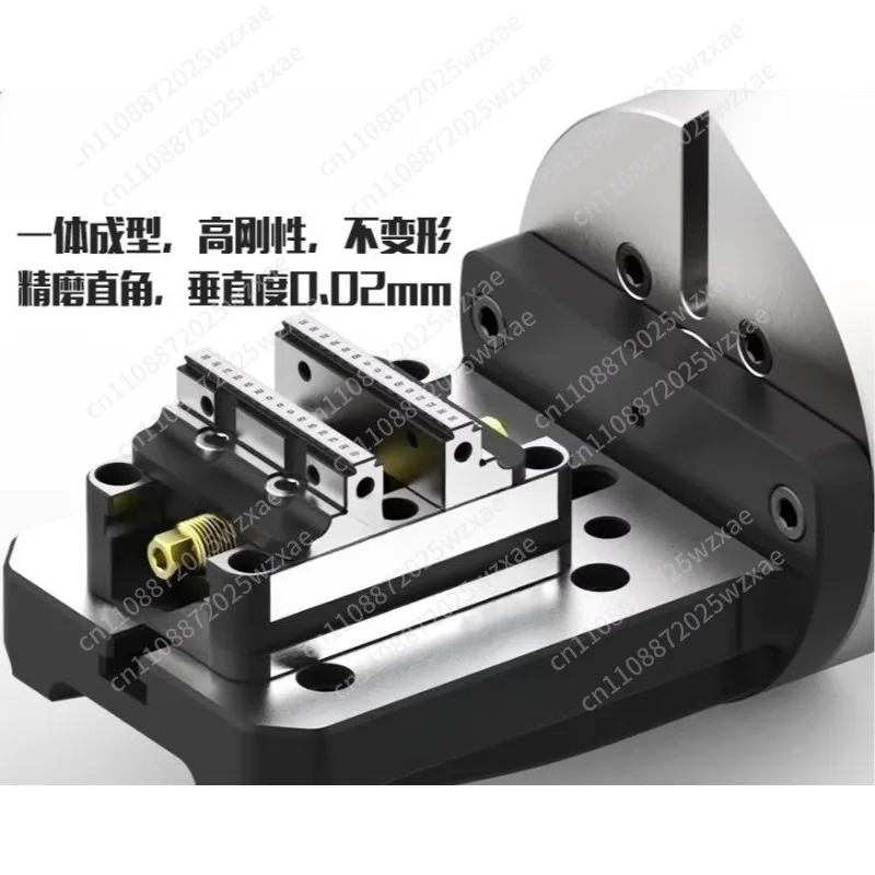 Four-axis integrated cast single-sided bridge plate l block 170-200 can be matched with five-axis zero-point self-centering vise