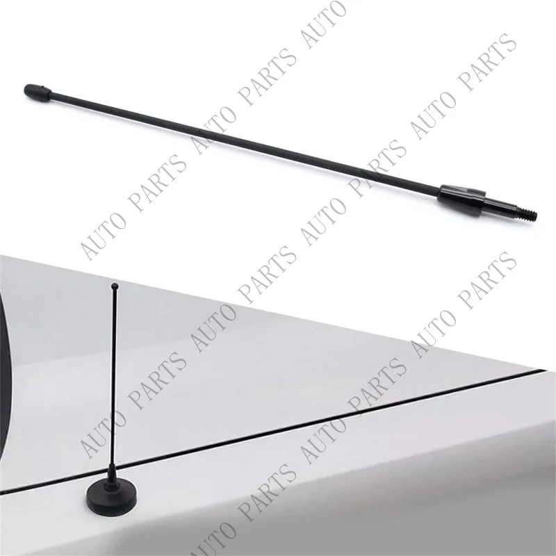 A+ 1Set 8'' Car AM/FM Short Antenna Mast Replacement For Ford Mustang 1979-2009