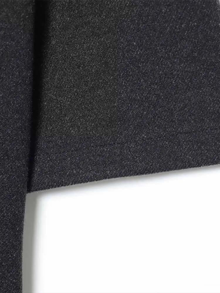 เดรสยาวทรงตรงแขนสั้นสไตล์ยุโรปและอเมริกาสำหรับผู้หญิง  คอลเลคชั่นใหม่ล่าสุดประจำฤดูใบไม้ร่วง/ฤดูหนาว พร้อมเข็มขัด