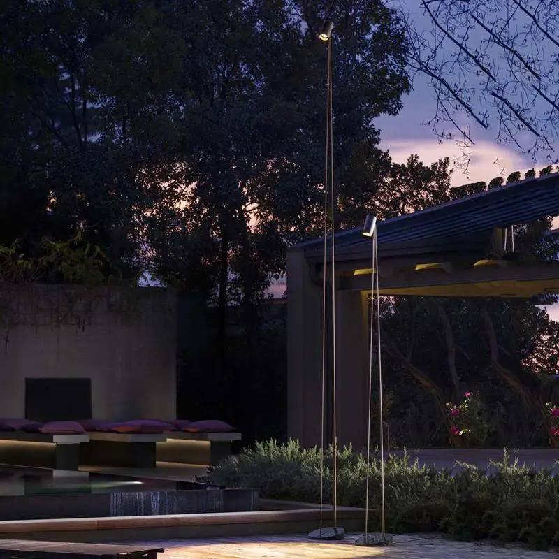 مصباح أرضي طويل إبداعي وبسيط وحديث مصمم من الشمال #2