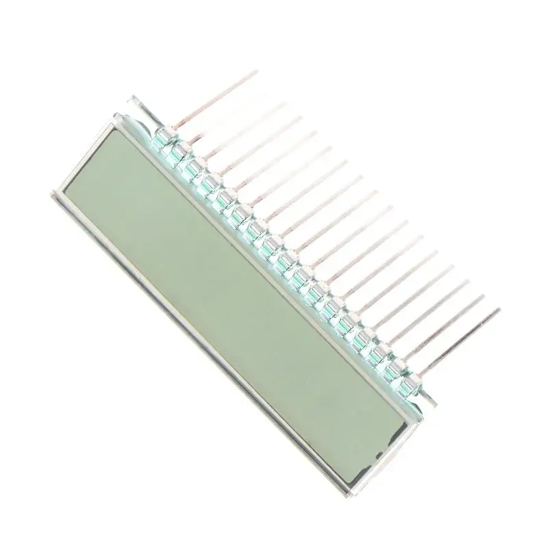 1/2/5PCS 17PIN TN Positive 6-Digit Segment LCD Panel Without Backlight 3V 6-Digit 8-Character TN Segment LCD Display
