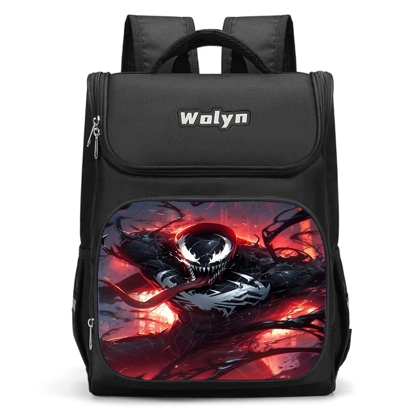 Large Child Movie Venoms Backpack Boy Girls School Bag For Men Women Traveling Backpack Durable and Multi Compartmen