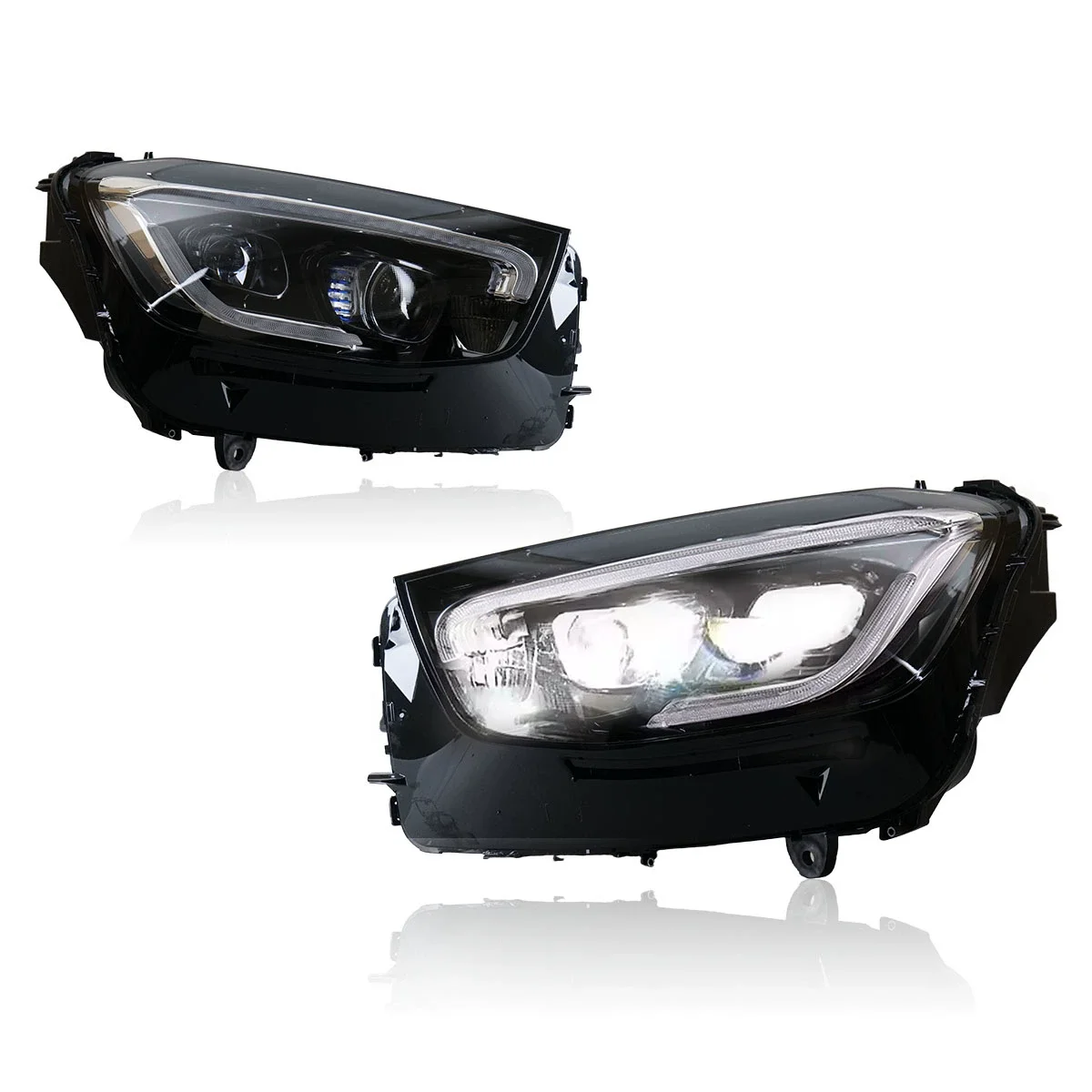 

Car Head Lamps For Benz GLC W253 Headlight 2016-2022 Daytime Running Light Automotive Accessories 2PCS