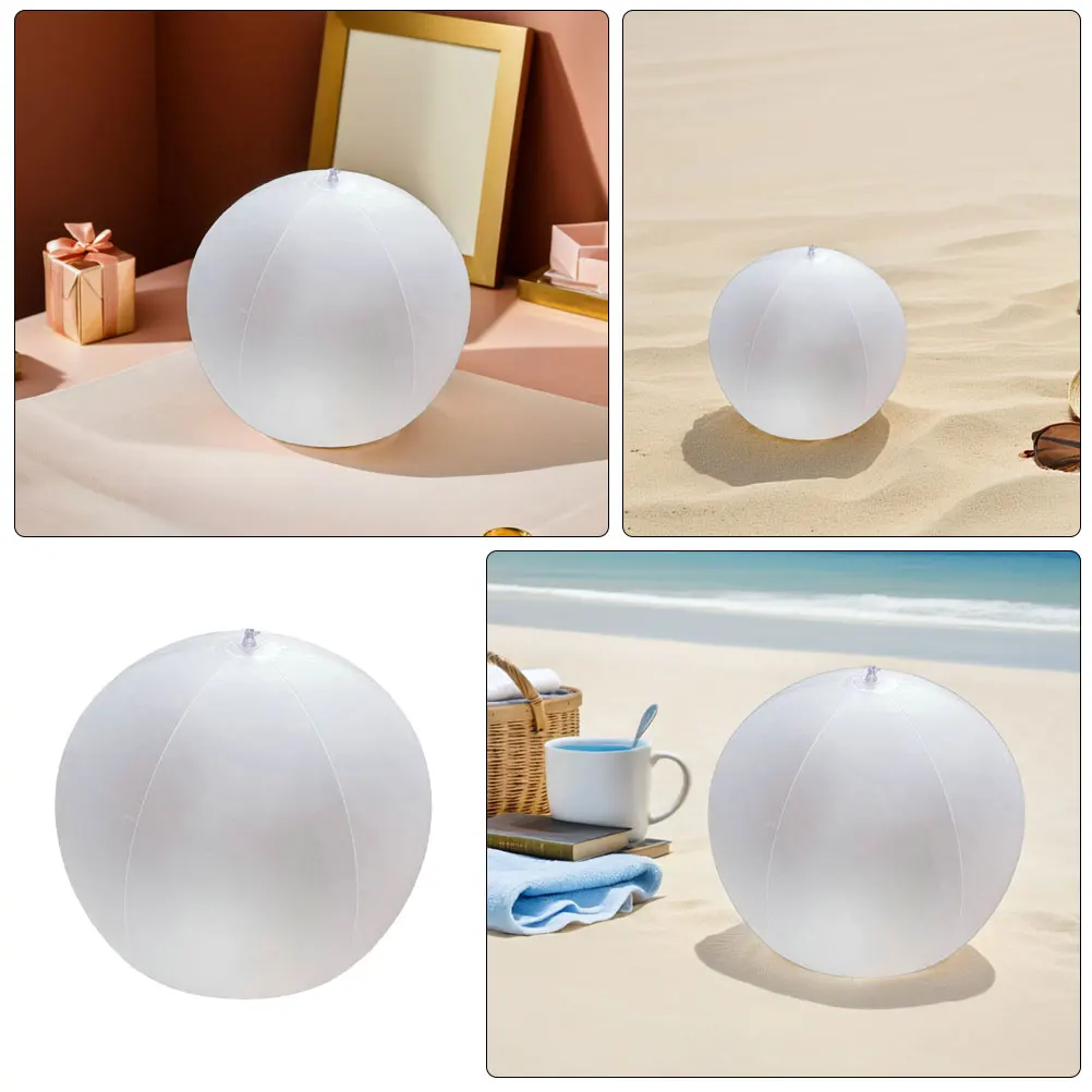 ลูกบอลชายหาดเป่าลม 3 ชิ้น สำหรับฤดูร้อน ทำจากวัสดุ PVC ใช้ซ้ำได้ เหมาะสำหรับงานปาร์ตี้กลางแจ้ง งานแต่งงาน ตกแต่งสระว่ายน้ำ งานปาร์ตี้ธีมดิสโก้