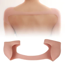 U-Charmmore Soft Silicone Shoulder Pads Anti Slip Padded Removable Shoulder Enhancer Suitable Reusable for Narrow Shoulders