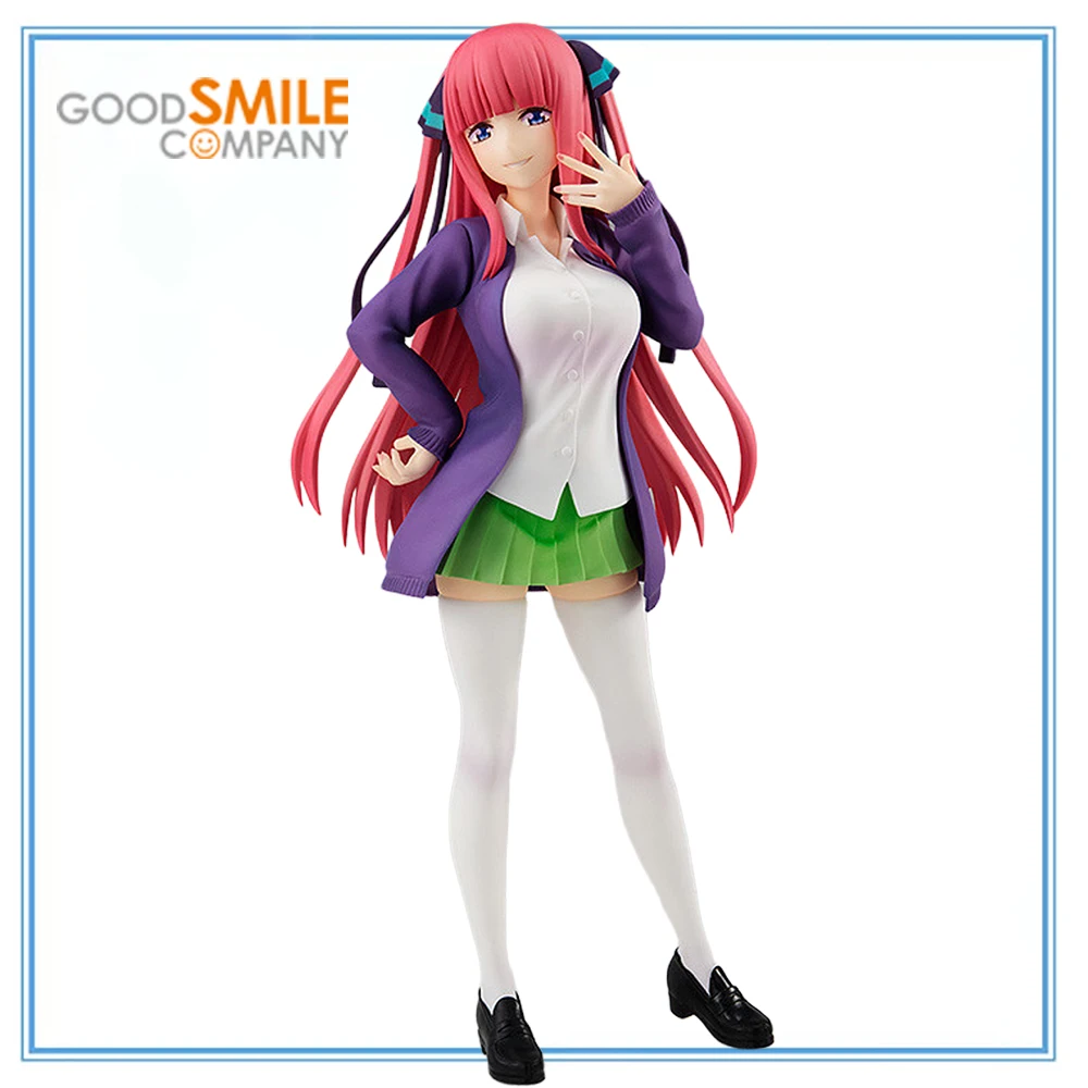 

100% оригинал в наличии Good Smile Company Pop Up Parade Gotoubun No Hanayome Nakano Nino Аниме Фигурка Коллекция Серия