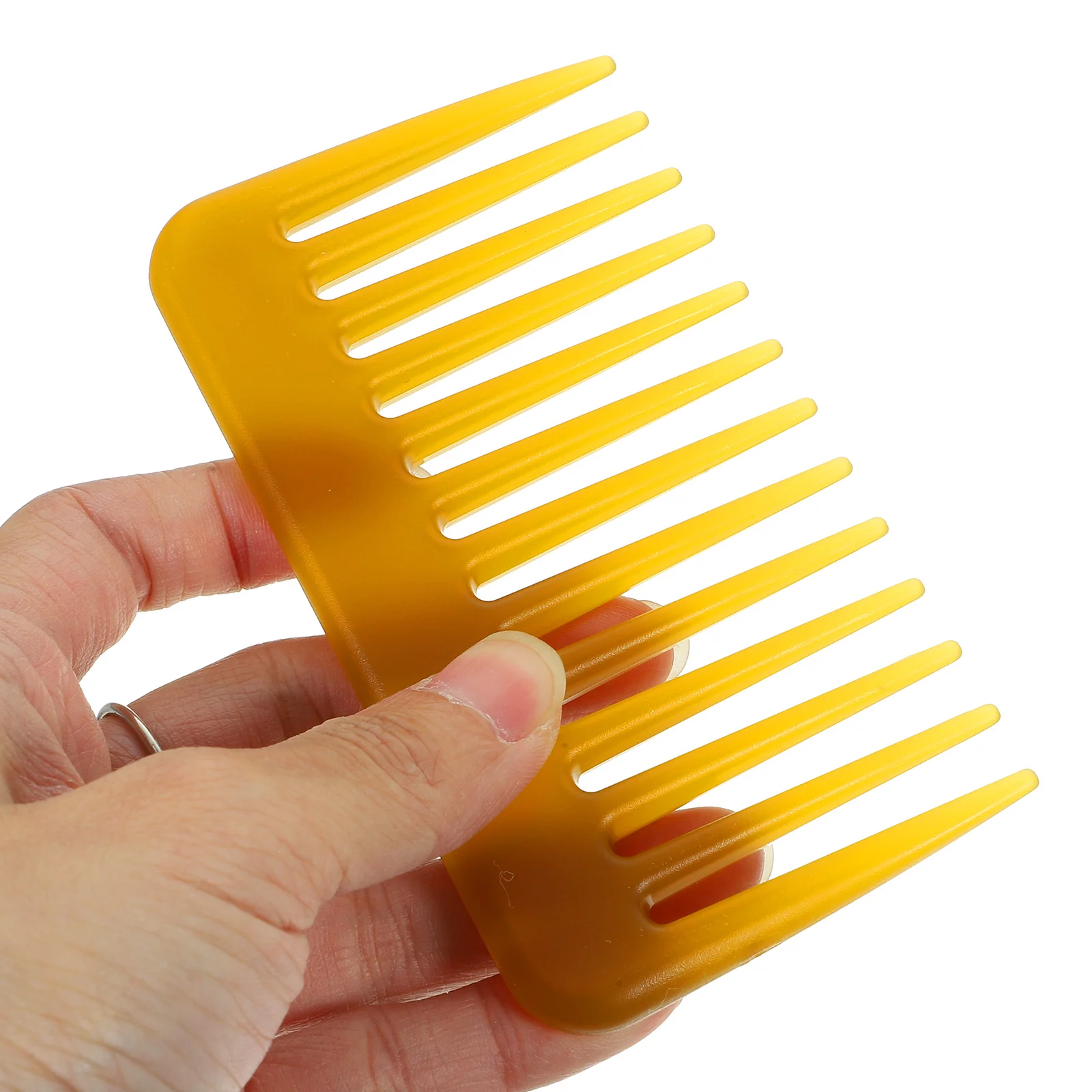 

Wide Tooth Comb Portable Travel Detangling Hair Styling Comb for Women Large Tooth Design Smooth Grip Comfortable