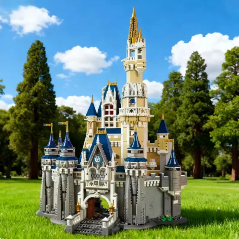 4080 PCS Princess Castle Modular Movie  Building Blocks Bricks Compatible 71040 Toy Christmas Birthday Gifts Home Decoration
