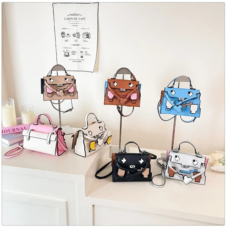 

Viral Versatile Women's Bag - High-End Niche Color Block Bag, Stylish Crossbody & Top-Handle Purse