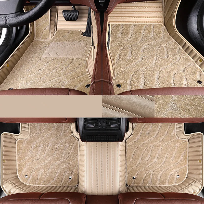 High quality! Custom special car floor mats for Mercedes Benz EQB 250 2023 7 seats durable double layers carpets for EQB250 2022