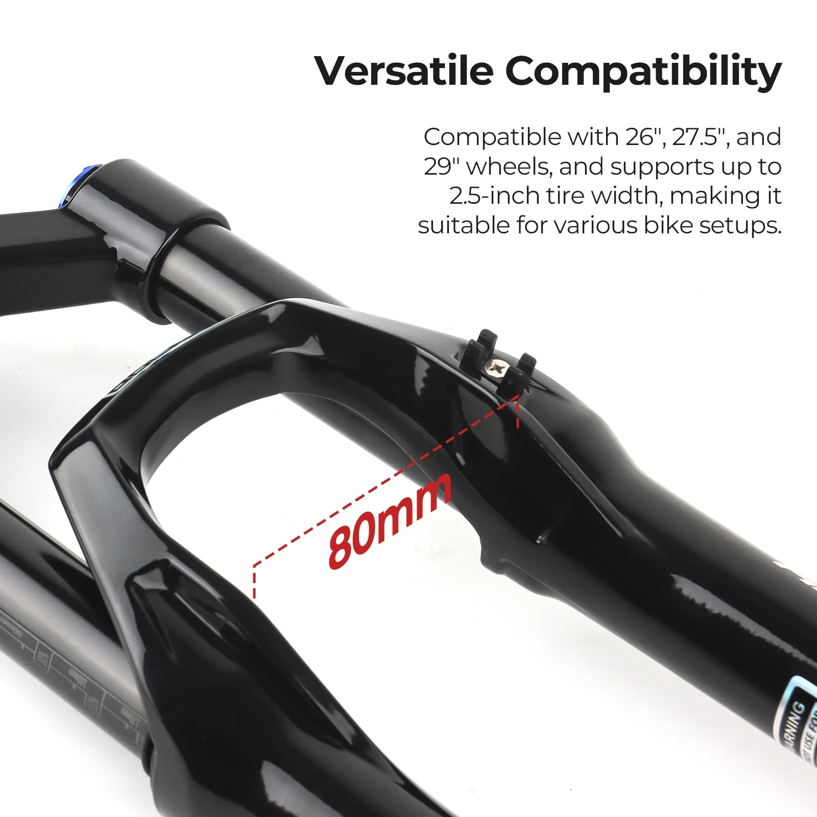 BOLANY MTB Air Suspension Fork 26/27.5/29\