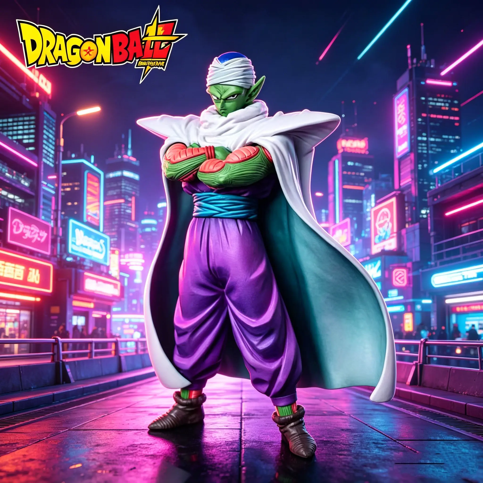 

Anime Dragon Ball EX King Piccolo Action Figure Toys Cartoon 17CM Fukkatsu Piccolo DBZ PVC Figurine Collection Model Dolls Gifts