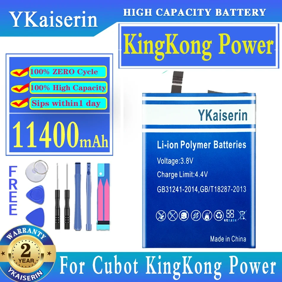 

Аккумулятор ykaisin C34 11400 мАч для Cubot KingKong Power