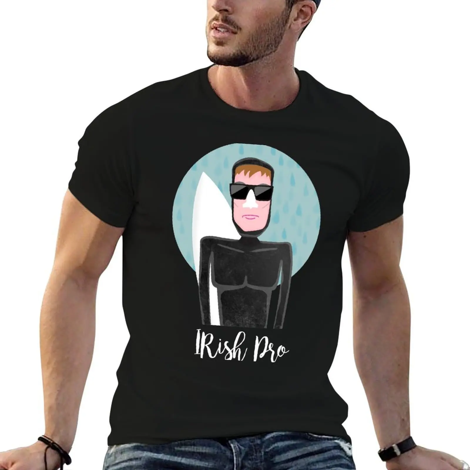 Irish Pro Surfer T-Shirt blanks summer 2026 funny t shirts men