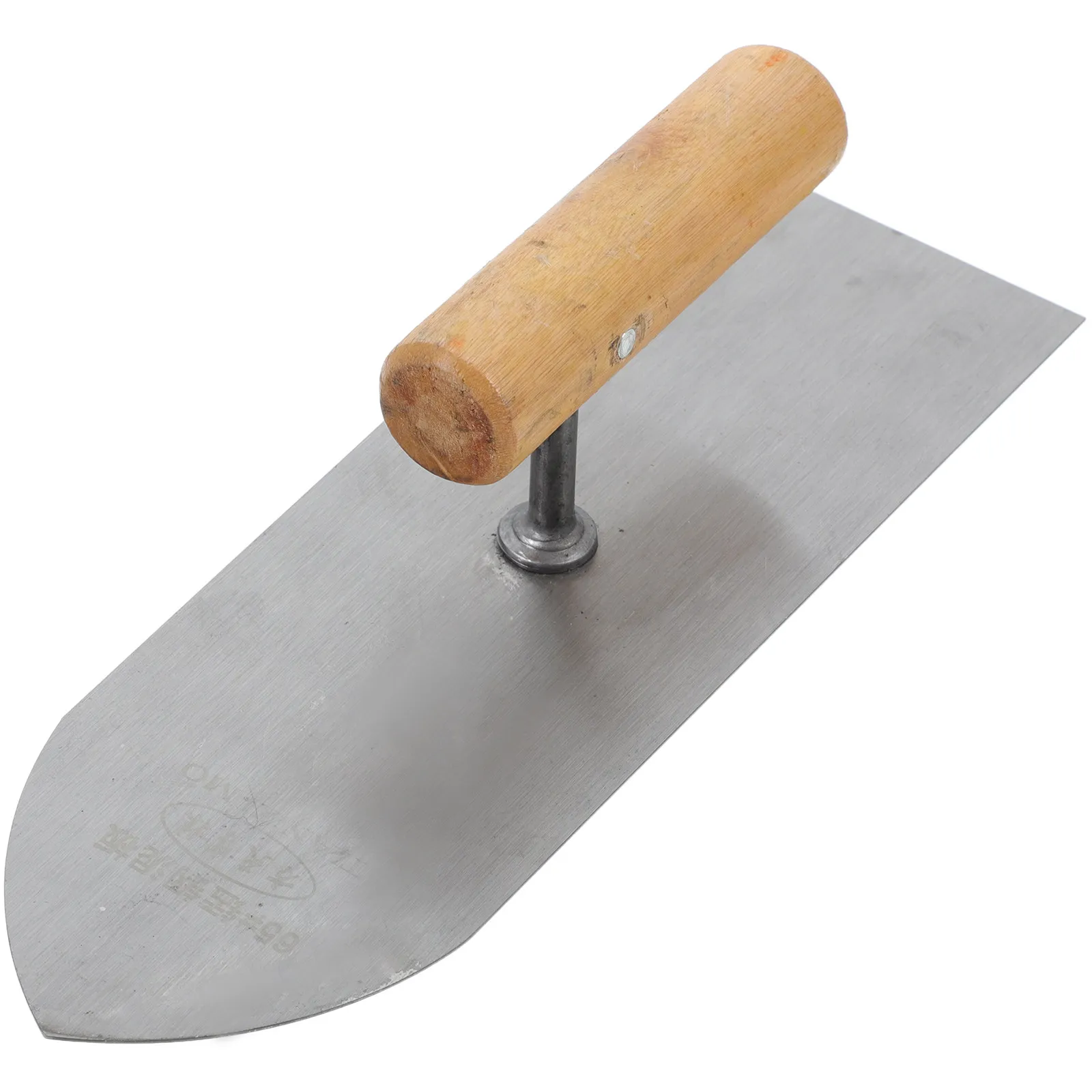 Stainless Steel Concrete Trowel 8 Inch Pointed Tip for Narrow Corners Wall Finishing Work Heavy Duty Hand Tool for home Masonry